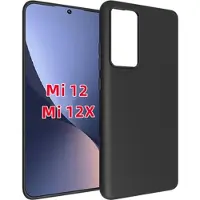 Mtp Products Antiskli Xiaomi 12/12X TPU-deksel - Svart