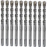 Bosch Accesorios -3 8x100x160 Mm Sds-plus Bor Til Vegg 10 Enheter