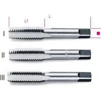 Beta Utensili 12x1.75 Mm Grov Gjenge Hann 3 Stykker