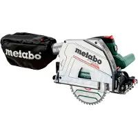 Metabo Batteridrevet dykk-/senkesag KT 18 LTX 66 BL med 2 x 8,0 Ah LiHD-batterier, lader ASC 145 og metaBOX 340