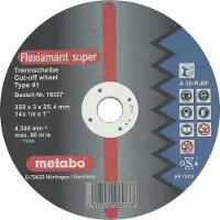 Metabo 616339000, Kutteskive, Flatt senter, Stål, , 2,54 cm, 35 cm