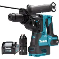 Makita MÅOTOWIERTARKA batteridrevet SDS+ 40V XGT 2*4.0Ah Makpac
