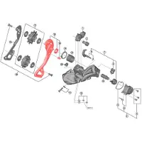 Shimano Xtr M9050 Sg 11s Ytterburplate