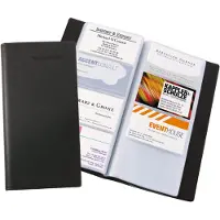 Sigel VZ172, Plastikk, Svart, 192 kort, 90 x 58 mm, 122 mm, 248 mm