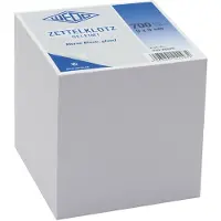 Wedo Kubusblok hvid 27026520 m/700 ark