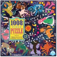 Eeboo Selvlysende Puslespill - 1000 Brikker - Zodiac - - OneSize - Puslespill
