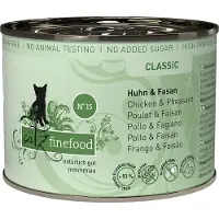 Catz Finefood bokser 6 x 200 g - Kylling & Fasan