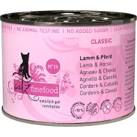 Catz Finefood Økonomipakke bokser 12 x 200 g - Lam & hest