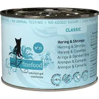 Catz Finefood Økonomipakke bokser 24 x 200 g - Sild & Reker