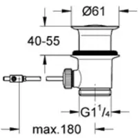 GROHE Bundventil 28910 - Kompl. 28910000