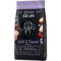 Fitmin Dog for Life Light & Senior - 2 x 12 kg
