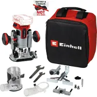 Einhell TP-RO 18 Set Li BL, Børsteløs, Sort, Rød, Sølv, 30000 RPM, 6, 8 (5/16), 3,5 cm, Batteri - SOLO
