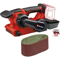 Einhell TP-BS 18/457 Li BL - Solo, Båndsliper, Sort, Rød, Børsteløs, 120 m/min, 250 m/min, Batteri - SOLO