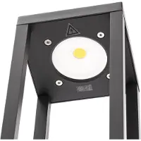 LUCANDE Carlota LED-veilampe, antrasitt, 65 cm, metall