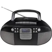 Soundmaster SCD7800, Analog og digital, DAB+, FM, Spiller, CD, CD-R, CD-RW, 3 W, LCD