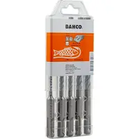 Bahco Sds+4c Armert Betongborsett 5 Enheter