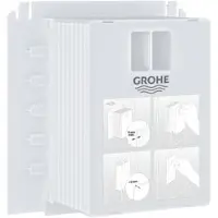 GROHE Rapid SL inspektionsskakt - Rapid SL inspektionsskakt til små trykkplader 40911000
