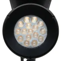 PRIOS LED-solspotlight Birko, høyde 56 cm, svart, jordspyd