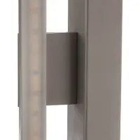MCJ LED-vegglampe Miroir 40 cm, aluminium, 4000 K