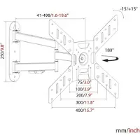 Haeger Wb-t50.017a 23-50´´ Tv-feste