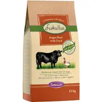 Lukullus Økonomipakke: 2 x 10/12/15 kg hundefôr - Senior Angus - okse & And 2 x 10 kg