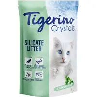 Tigerino Crystals kattesand med aloe vera-duft 5L - 6 x 5 l
