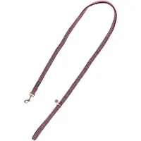 Nomad Tales Calma hundebånd, burgunder - 120 cm lang, 15 mm breit