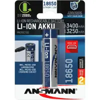 Ansmann Li-ion 18650 3400mah 3.6v Micro-usb 1307-0003 Batteri