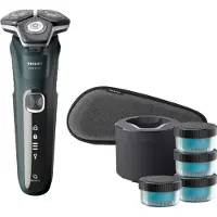 Philips SHAVER Series 5000 S5884 - Barbermaskin - trådløs - mørk grønn