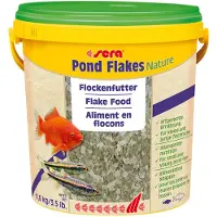 Sera Pond Flakes Natur - Økonomipakke: 2 x 10 L