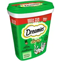 Dreamies Megaboks - Kattemynte (2 x 350 g)