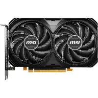 MSI GeForce RTX 4060 VENTUS 2X BLACK 8G OC - Grafikkort - GeForce RTX 4060 - 8 GB GDDR6 - PCIe 4.0 x8 - HDMI, 3 x DisplayPort - boks