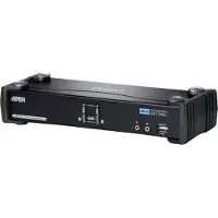 Aten CubiQ CS1782A - KVM / lyd / USB-svitsj - 2 x KVM/lyd - 1 lokalbruker - stasjonær