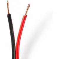 Nedis Høyttalerkabel Cabr2500bk1000 2x 2.5 Mm 100 M