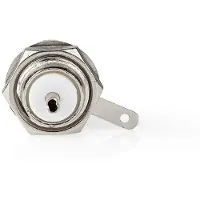 Nedis Pl259-kontakt Rett Hunn Nikkelbelagt 75 Ohm Chassis Kabelinngang Metall 5 Mm