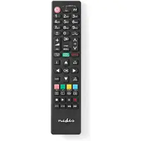 Nedis TVRC41PABK, TV, IR Kabelfri, Trykknapper, Sort