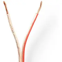 Nedis Cagw2500tr1000 Cca Høyttalerkabel 2x 2.5 Mm 100 M