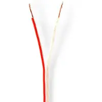 Nedis Høyttalerkabel Cabr0750tr1000 2x 0.75 Mm 100 M