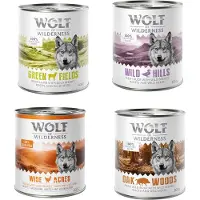 Wolf of Wilderness Økonomipakke Adult 24 x 800 g – Single Protein - Wild Hills - And