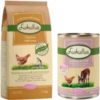 Lukullus Junior Fjærkre & Vilt (kornfri) - 6 x 400 g