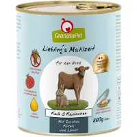 Granatapet Liebling's Måltid 6 x 800 g - Kalv & Kanin