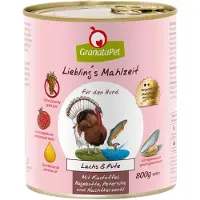 Granatapet Liebling's Måltid 6 x 800 g - Laks og kalkun