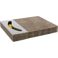 Trixie Scratching Cardboard With Toys White 38 x 30 cm