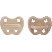 Hevea Smokker - 3-36 Md. - 2-pack - Naturgummi - Milky White &amp; N - - OneSize - Smokk
