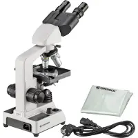 Bresser Optics Researcher Bino, Digitalt, Sort, Hvit, 1000x, 40x