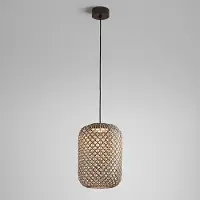 Bover Nans S/31.2 LED utendørs pendellampe, brun