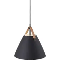 DFTP Hengelampe Strap i svart, Ø 27 cm