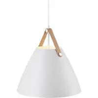 DFTP LED-pendellampe Strap 36, hvit