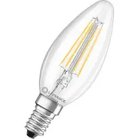Osram LED-lyspære Candle Filament 806lm 5,5W/827 (60W) Clear E14