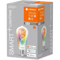 Ledvance SMART+ WiFi E27 4,8W Edison klar RGB CCT